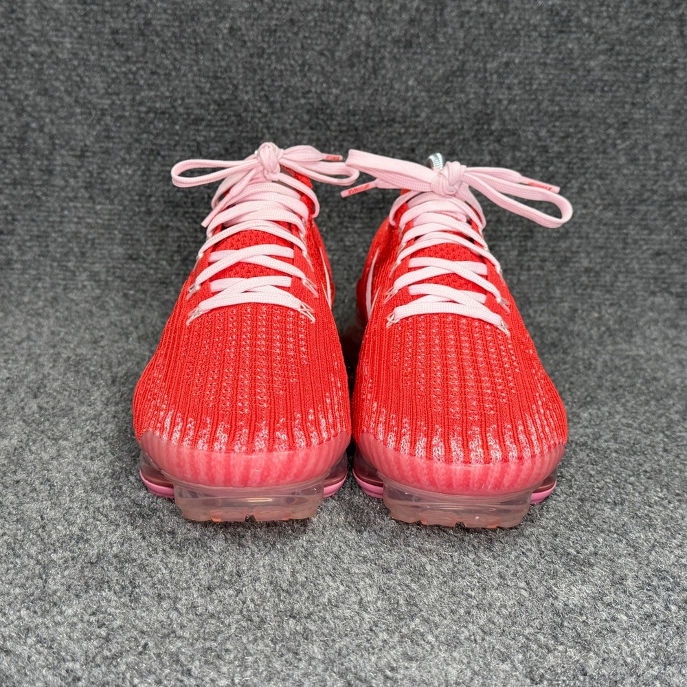 Nike Air VaporMax Flyknit 3 Running Shoes Women's 9.5‎ Track Red Magic Flamingo - Picture 2 of 13